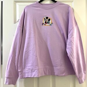 Walt Disney World Mickey Pullover Purple, NWT!